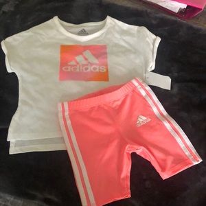 Adidas Short Set Girls